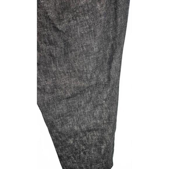 Liz Claiborne Women's Dark Gray/Black Denim Cropped Pants Size 16P - Picture 4 of 10